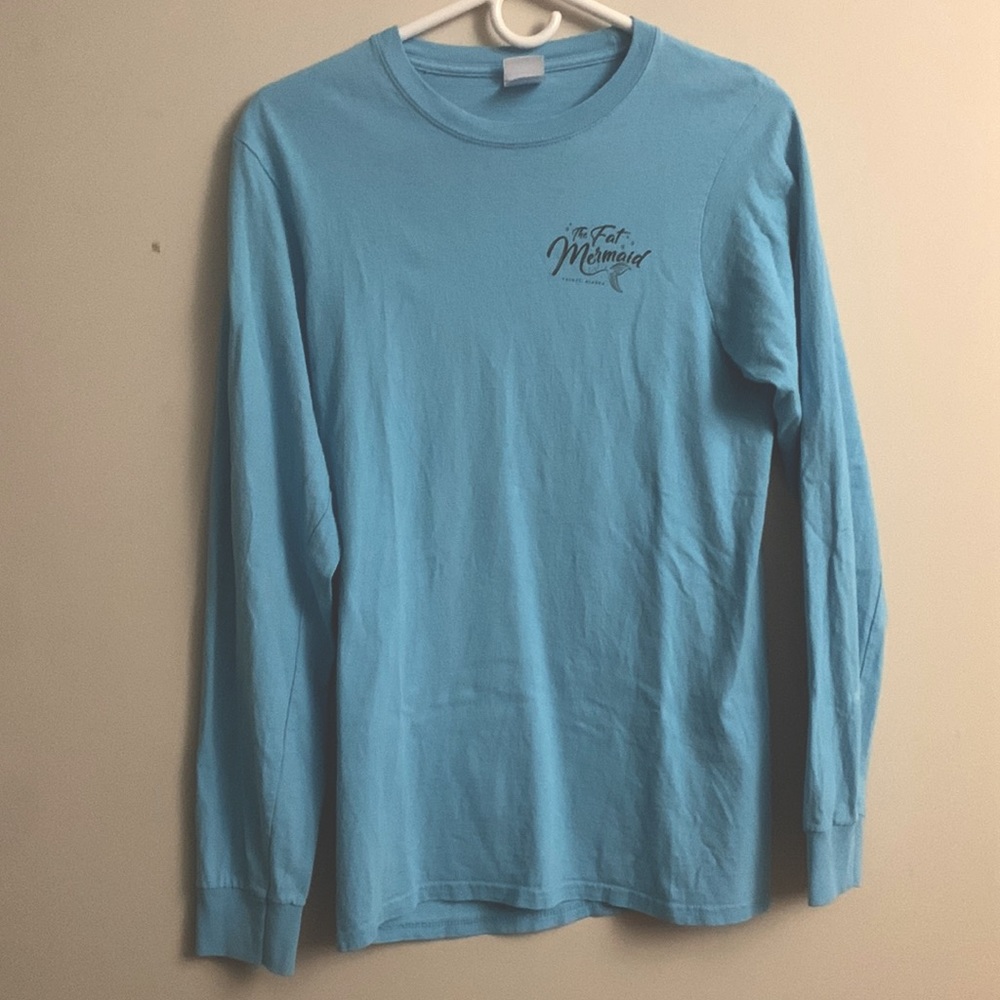 Light Blue “The Fat Mermaid” Long Sleeve
